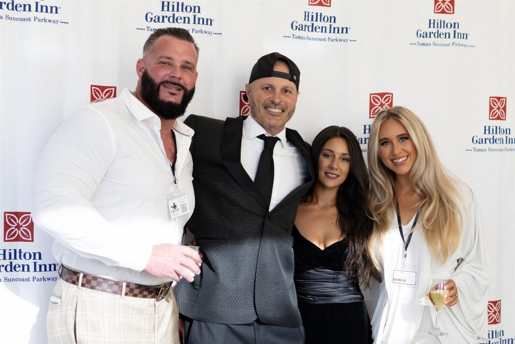 Guests with Stephen Garcia at the gala