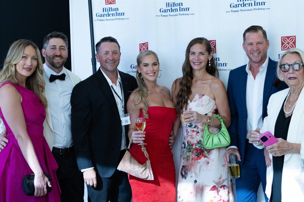 A group of guests at the gala