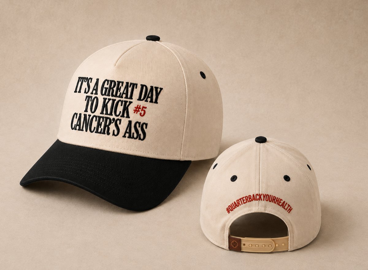 Kick Cancer’s Ass snapback hat
